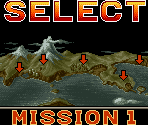 Mission Select (Neo Geo CD) - Metal Slug