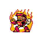 Heatman (Mega Man NES-Style) - Captain N: The Game Master Customs