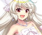 Fujiwara no Mokou (Burning White Phoenix) - Touhou LostWord