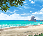 Gensokyo Isle Shoreline - Touhou LostWord
