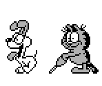 Introduction Sprites - Garfield Labyrinth (PAL)