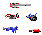 Badniks (Tom Payne Archive, Sonic 2-Style) - Sonic the Hedgehog Customs