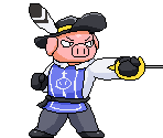 Pig Fencer - Tribal Hunter