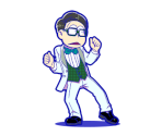 Choromatsu (Musical: Dark Past 1) - Osomatsu-san Hesokuri Wars: Battle of the NEETs