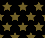 Stars: Gold & Black - Nintendo 3DS Themes