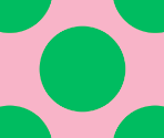 Polka Dots: Pink & Green - Nintendo 3DS Themes