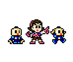 Tron Bonne (NES-Style) - Mega Man Legends Customs