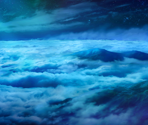 The Sky (Night) - Touhou LostWord