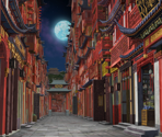 Lunar Capital Street - Touhou LostWord