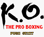 Introduction - K.O.: The Pro Boxing (JPN)