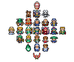 Sprites (Overworld) - RPG Tsukūru α / RPG Maker α
