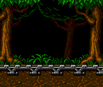 Wood Man's Stage - Mega Man: The Wily Wars: Mega Man 2
