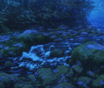 Untrodden Valley (Night) - Touhou LostWord