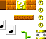 Items and Objects (Sonic 1-Style) - Mario Customs