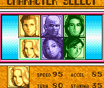 Character Select Screen Elements - Ultimate Surfing