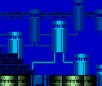 Mega Water. S's Stage - Mega Man: The Wily Wars: Wily Tower