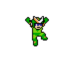 Quint - Mega Man II (Game Boy) - Super Mario Bros. Crossover