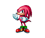 Knuckles (Chaotix Title Screen, Mania-Style) - Sonic the Hedgehog Customs