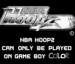 Game Boy Error Message - NBA Hoopz