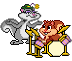 Slappy and Skippy Squirrel - Animaniacs Customs
