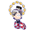 Osomatsu (Casino: New Years in Las Vegas {Awakened}) - Osomatsu-san's Casual Neet Sugoroku Journey