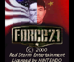 Opening Sequence, Game Title & Country Flag Elements - Force 21