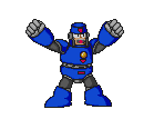 Hard Man (Power Battle-Style) - Mega Man Customs
