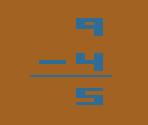 Numbers and Signs - Basic Math (Atari 2600)