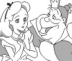 Coloring Mode Drawings - Alice no Paint Adventure (JPN)