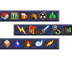 Menu and Area Icons - Star Ocean: Second Evolution