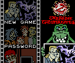 Main Menu - Extreme Ghostbusters