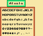 Font & Name Entry Elements - Lil' Monster / Gem Gem Monster