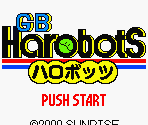 Title Screen - GB Harobots (JPN)