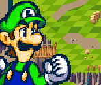 Luigi Portraits (Sonic Battle-Style) - Mario Customs