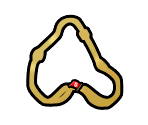 Course Maps - Donkey Kong Barrel Blast / Donkey Kong Jet Race