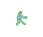 Player & Enemy - Green Beret