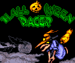 Start Screens, Language Select & Title Screen - Halloween Racer