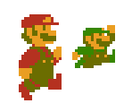 Mario and Luigi (SMB1 NES-Style) - Mario Customs