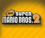 Background and Logo - New Super Mario Bros. 2 Screensaver