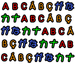 Font - Donkey Kong Barrel Blast / Donkey Kong Jet Race