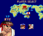 Character Select - Street Fighter 2 - Pocky Edition