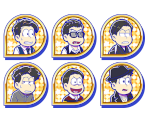 Set Icons (Denki Mystery: Oni {S Ver.}) - Osomatsu-san Hesokuri Wars: Battle of the NEETs