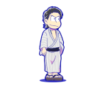 Karamatsu (Yakuza Wolf: Summer Evening) - Osomatsu-san Hesokuri Wars: Battle of the NEETs