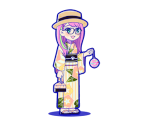 Hashimoto Nyaa (Yakuza Wolf: Summer Evening) - Osomatsu-san Hesokuri Wars: Battle of the NEETs
