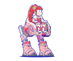 Osomatsu (Magical Girl: Panzer) - Osomatsu-san Hesokuri Wars: Battle of the NEETs