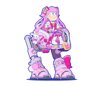 Todomatsu (Magical Girl: Panzer) - Osomatsu-san Hesokuri Wars: Battle of the NEETs