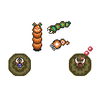 Mini-Moldorm, Swamola, Devalant & Hokkubokku - The Legend of Zelda: A Link to the Past