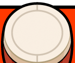 In-game Taiko Drum - Taiko no Tatsujin +
