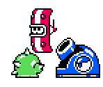 Enemies (Powered Up, NES-Style) - Mega Man Customs