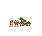 Bowser and Enemies - Mario Customs